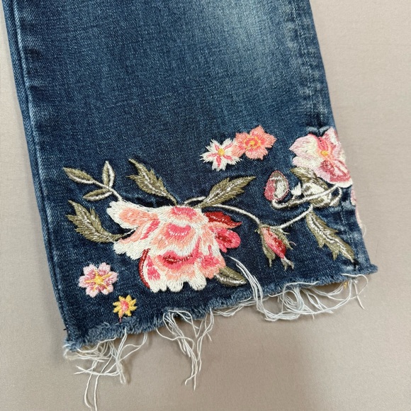 DRIFTWOOD embroidered ankle jeans, women’s 29. - Picture 2 of 7